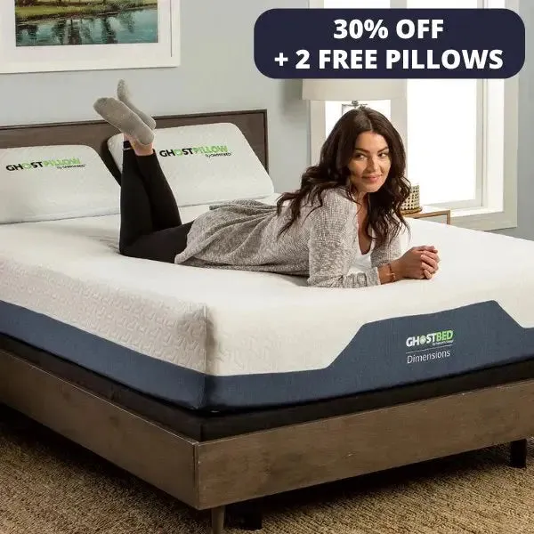 GhostBed Dimensions (3D Matrix®) Hybrid Mattress: Comfort & Support
