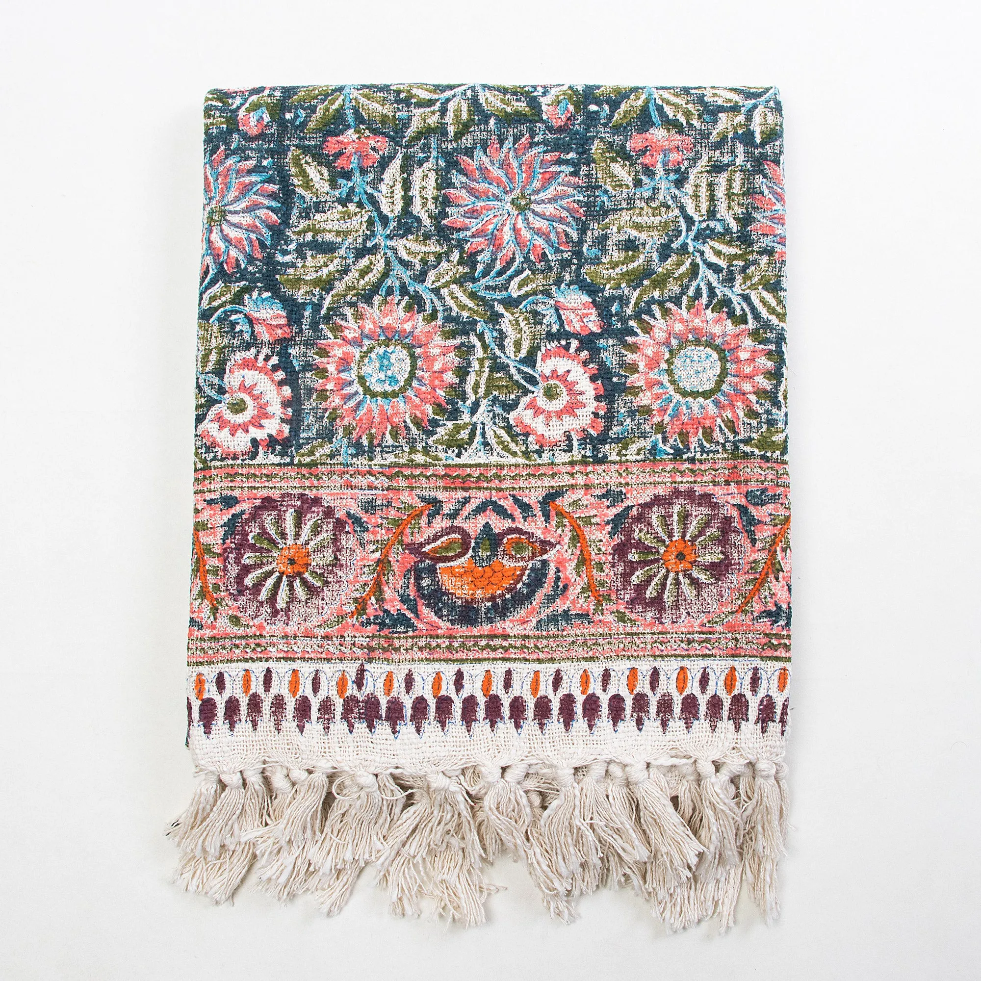 Green Sun Flower Sofa Throw Blanket For Couch Decor