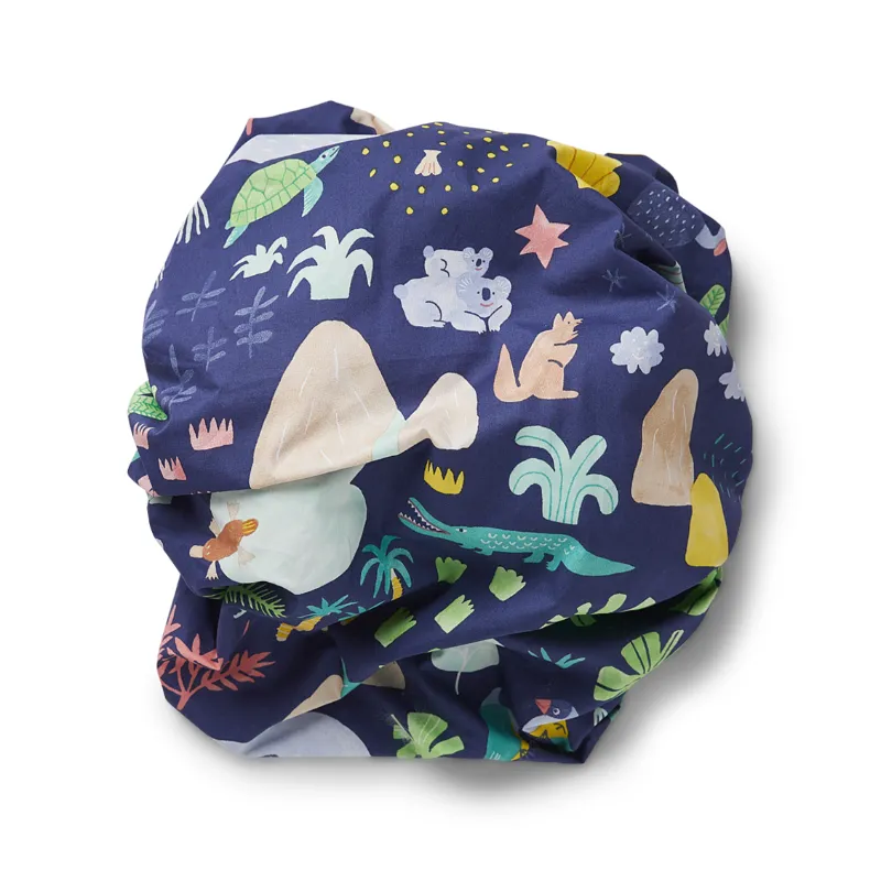 Halcyon Nights Fitted Bassinet Sheet - Beach Forest SALE was $24