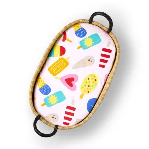 Halcyon Nights Fitted Bassinet Sheet - Sweet Dreams SALE was $24