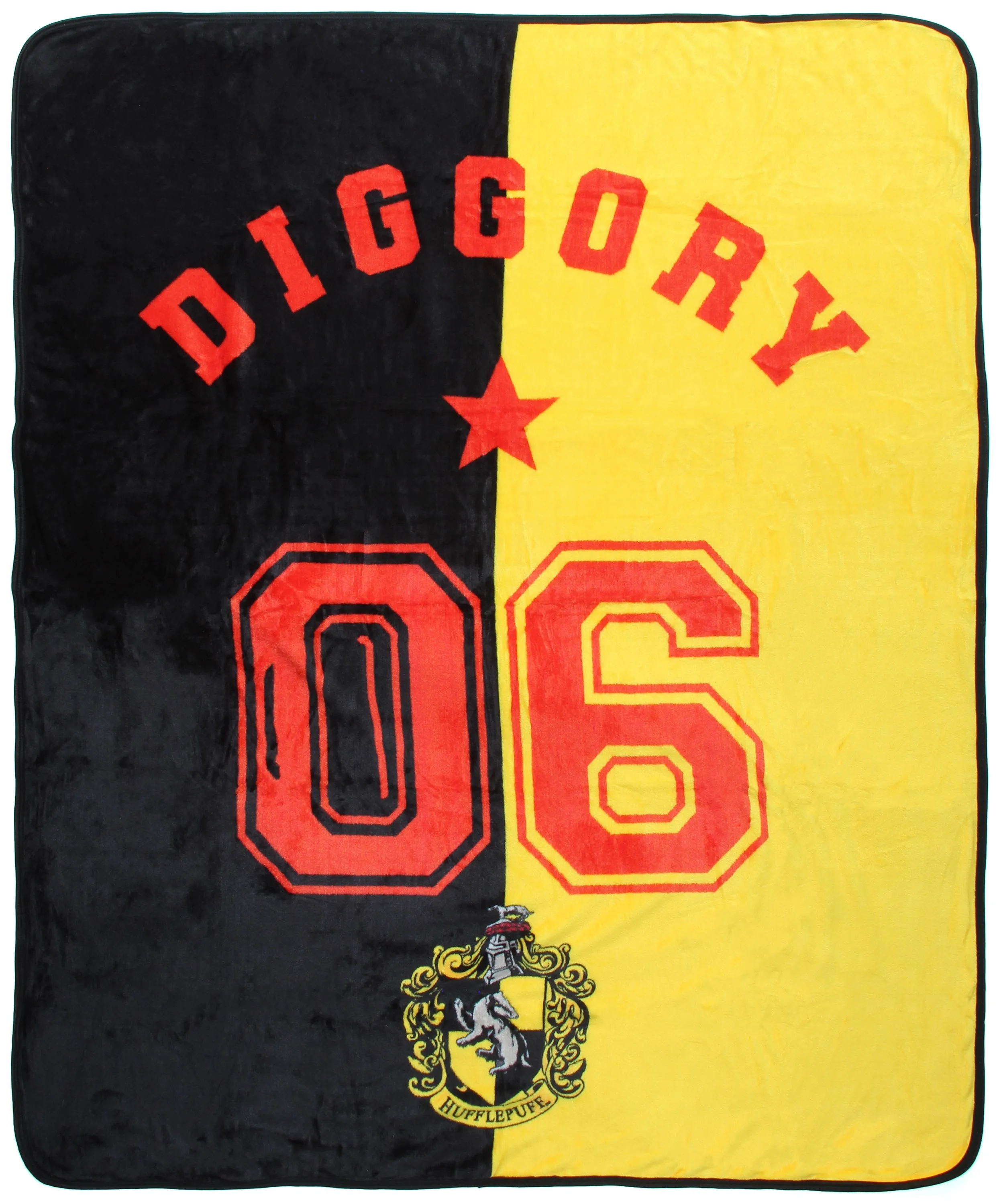 Harry Potter Cedric Diggory Hufflepuff Silk Touch Throw Blanket 50" x 60"