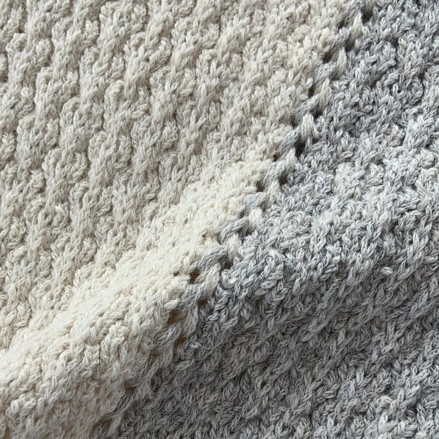 Helen Howe Handmade Eco Luxe Tuck Rib Throw