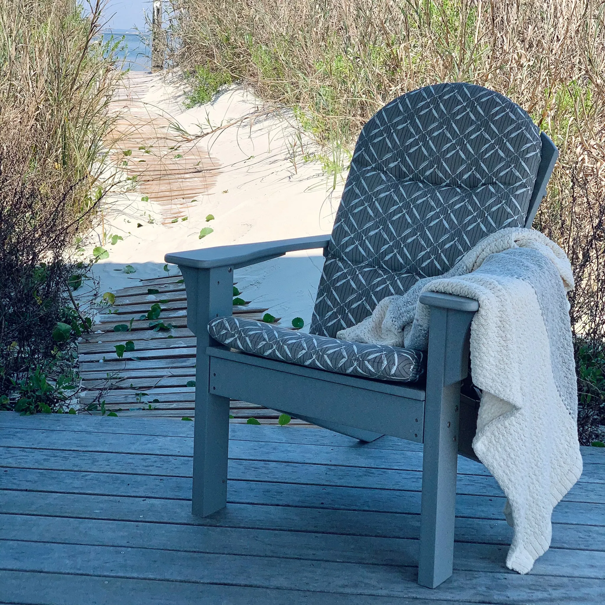 Helen Howe Handmade Eco Luxe Tuck Rib Throw