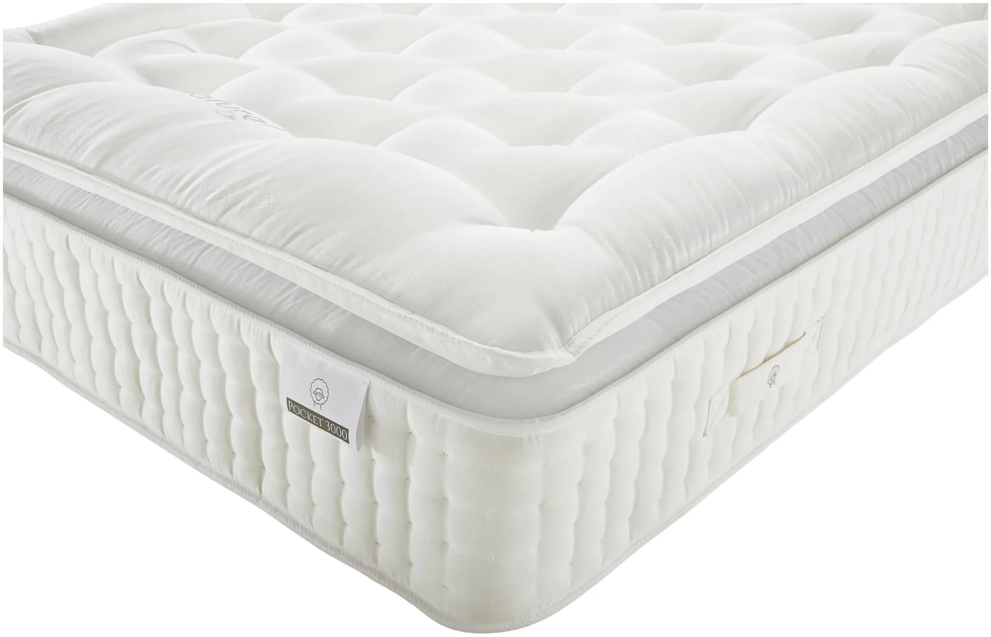 Hyder Naturel 3000 Pocket Spring Mattress - 6ft Super King Size