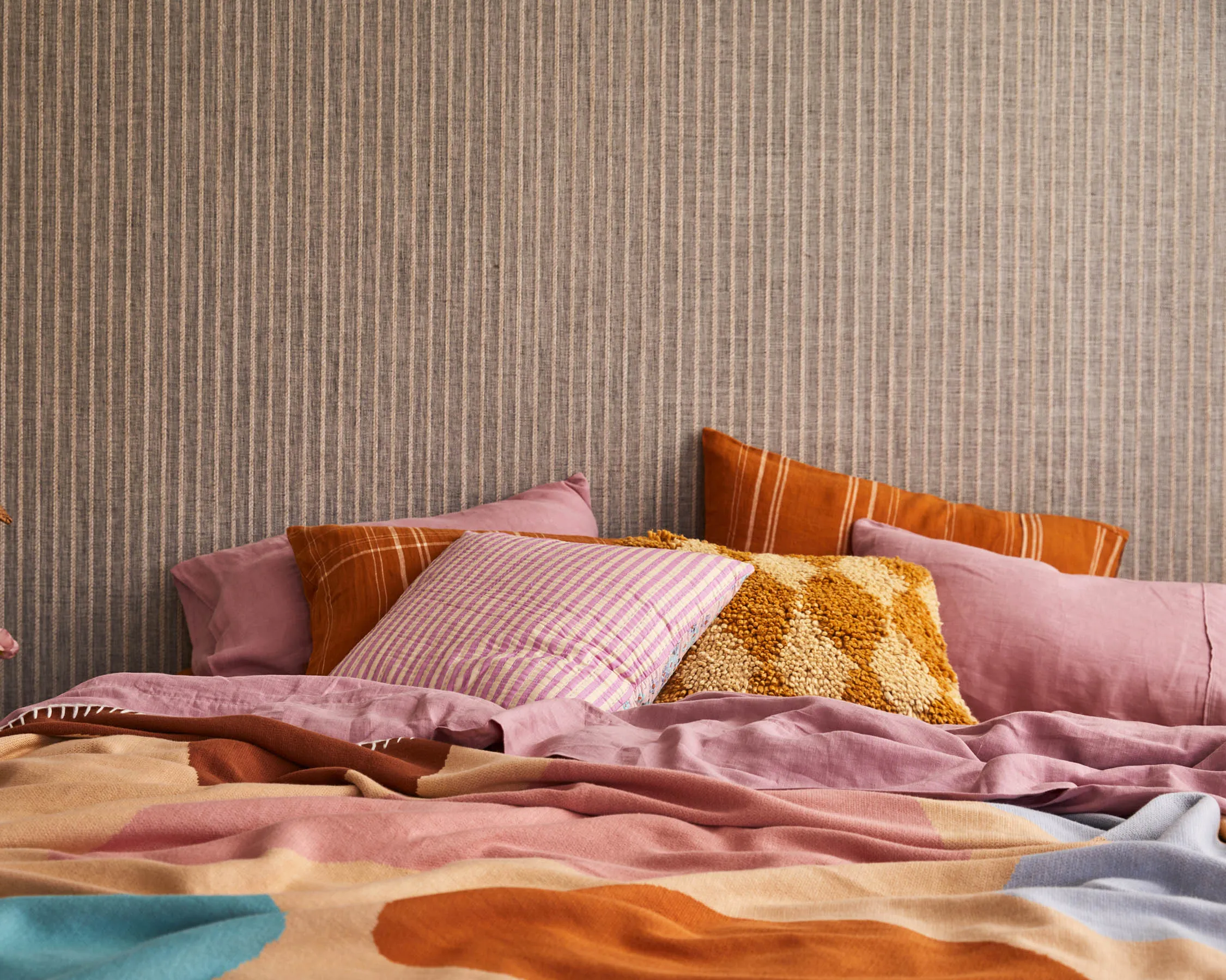 Islands In The Stream Knitted Blanket