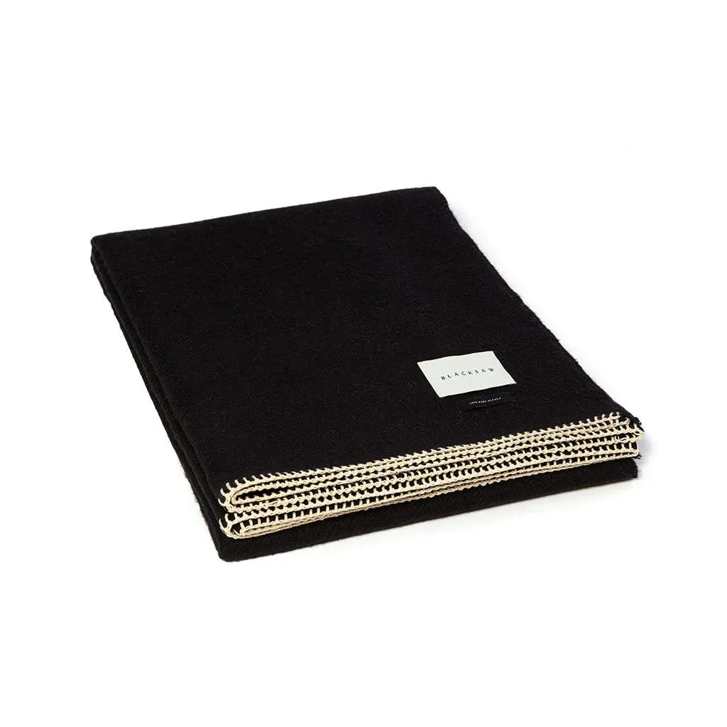 Judd Black Throw