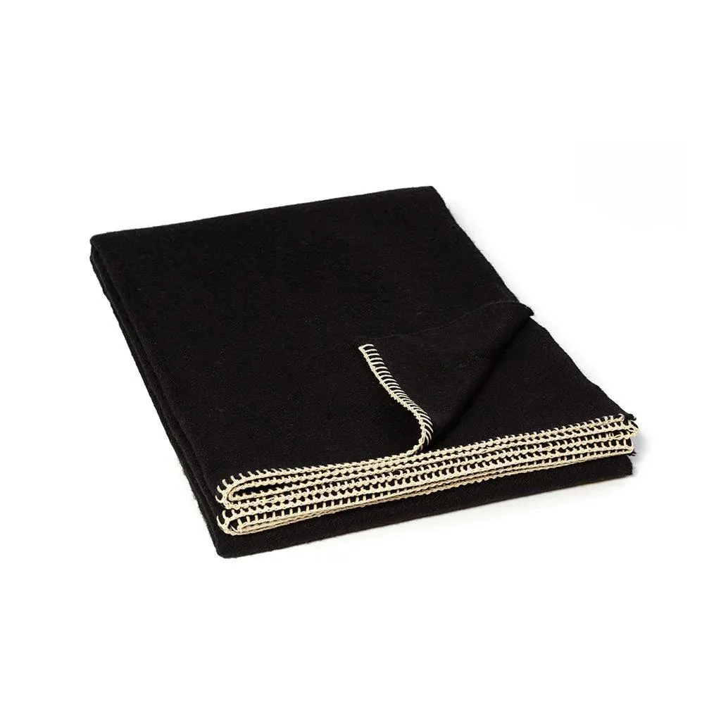 Judd Black Throw
