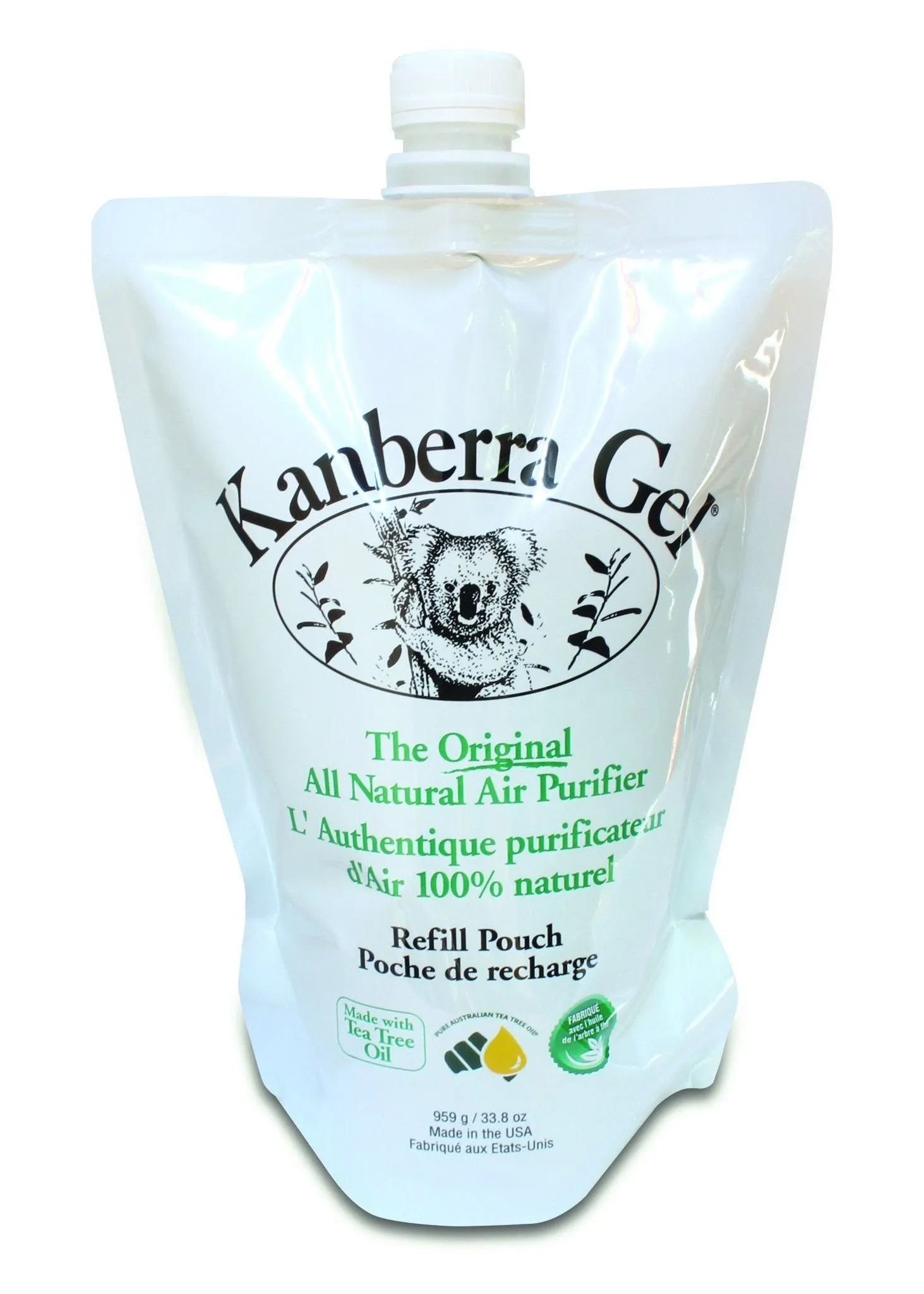 Kanberra Gel, pouch and containers
