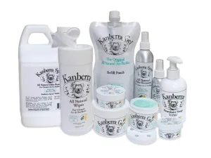 Kanberra Gel, pouch and containers