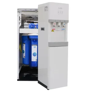 Karofi 2-in-1 Water Dispenser and Purifier 8L | 6 Stage Filter | White Finish | Save 85% Water Cost and 30% Less Energy | for Offices and Cafes | Hygienic Dispensing | 1106cm | 3 Modes