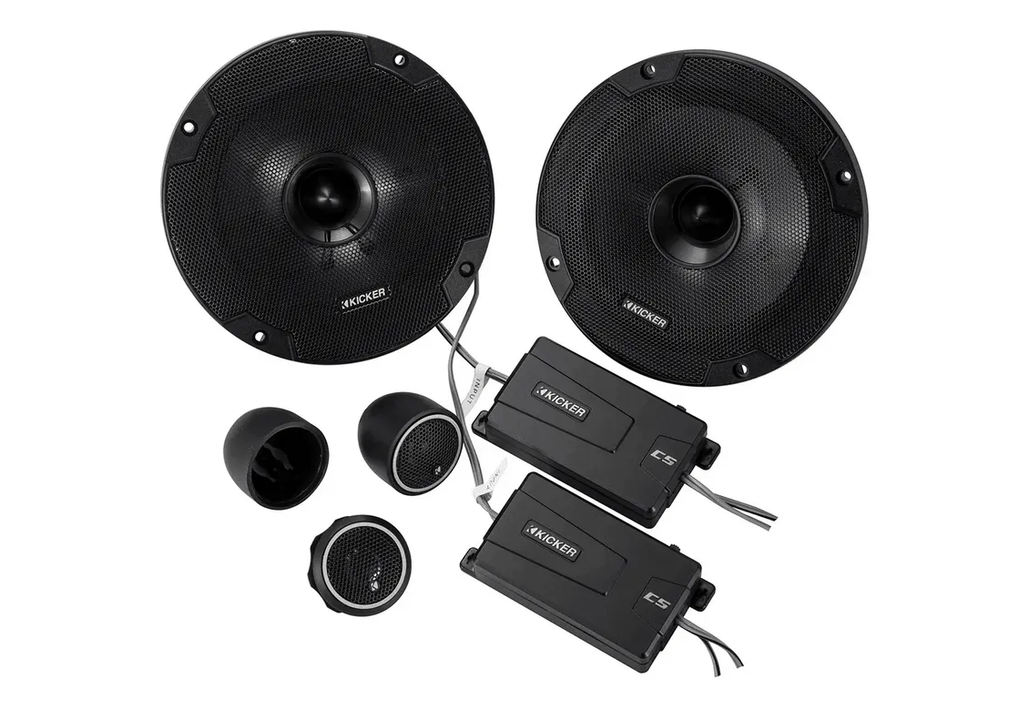 Kicker 46CSS654 CS-Series 6-1/2" 2-Way Component Speakers