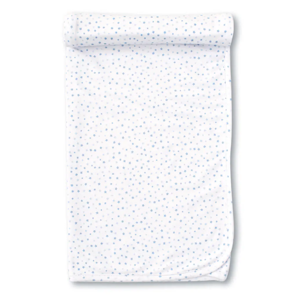 Kissy Kissy Print Blanket Superstars Blue