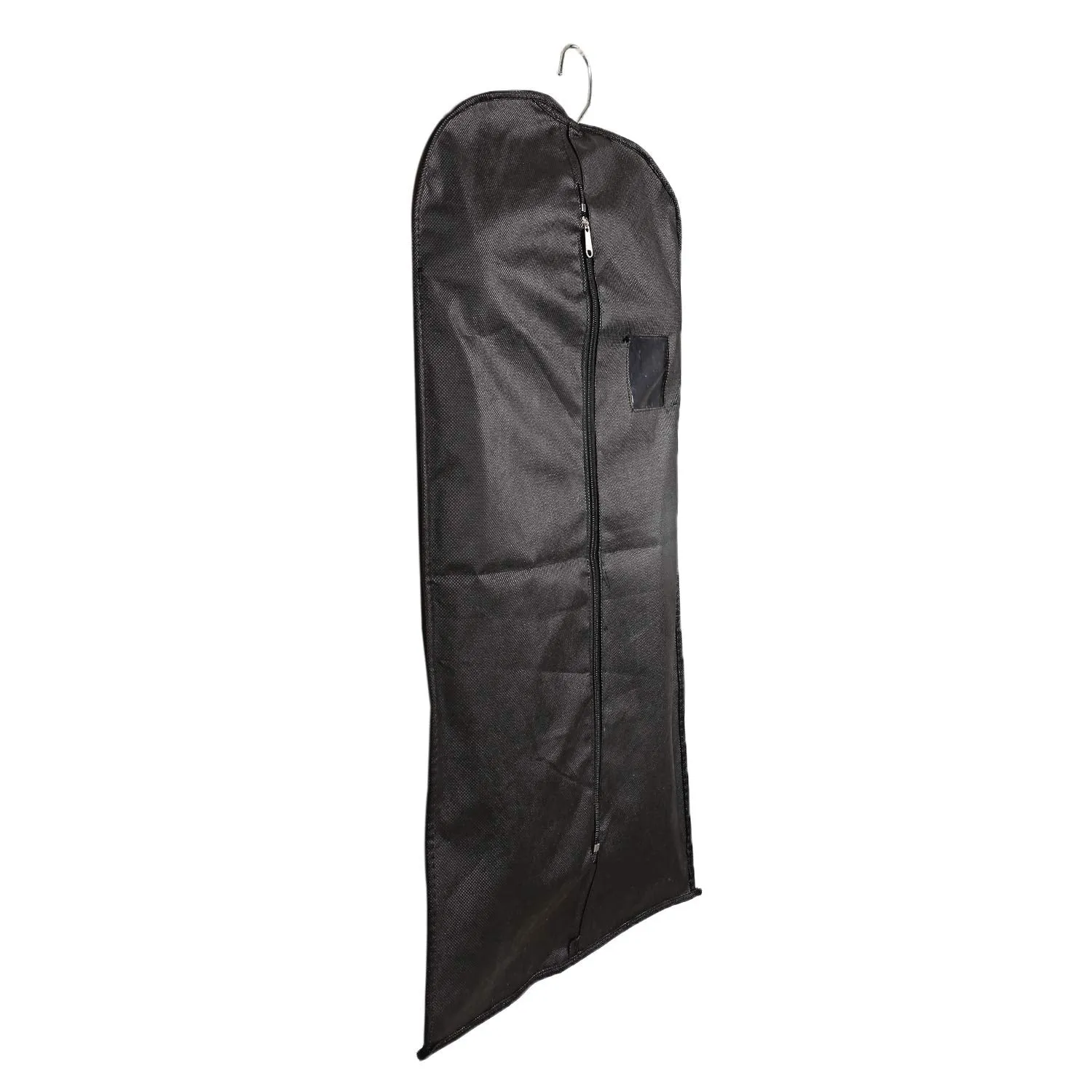 Kuber Industries Non- Woven 3 Pieces Hanging Garment Cloth Cover for Kids (Black) - CTKTC5822