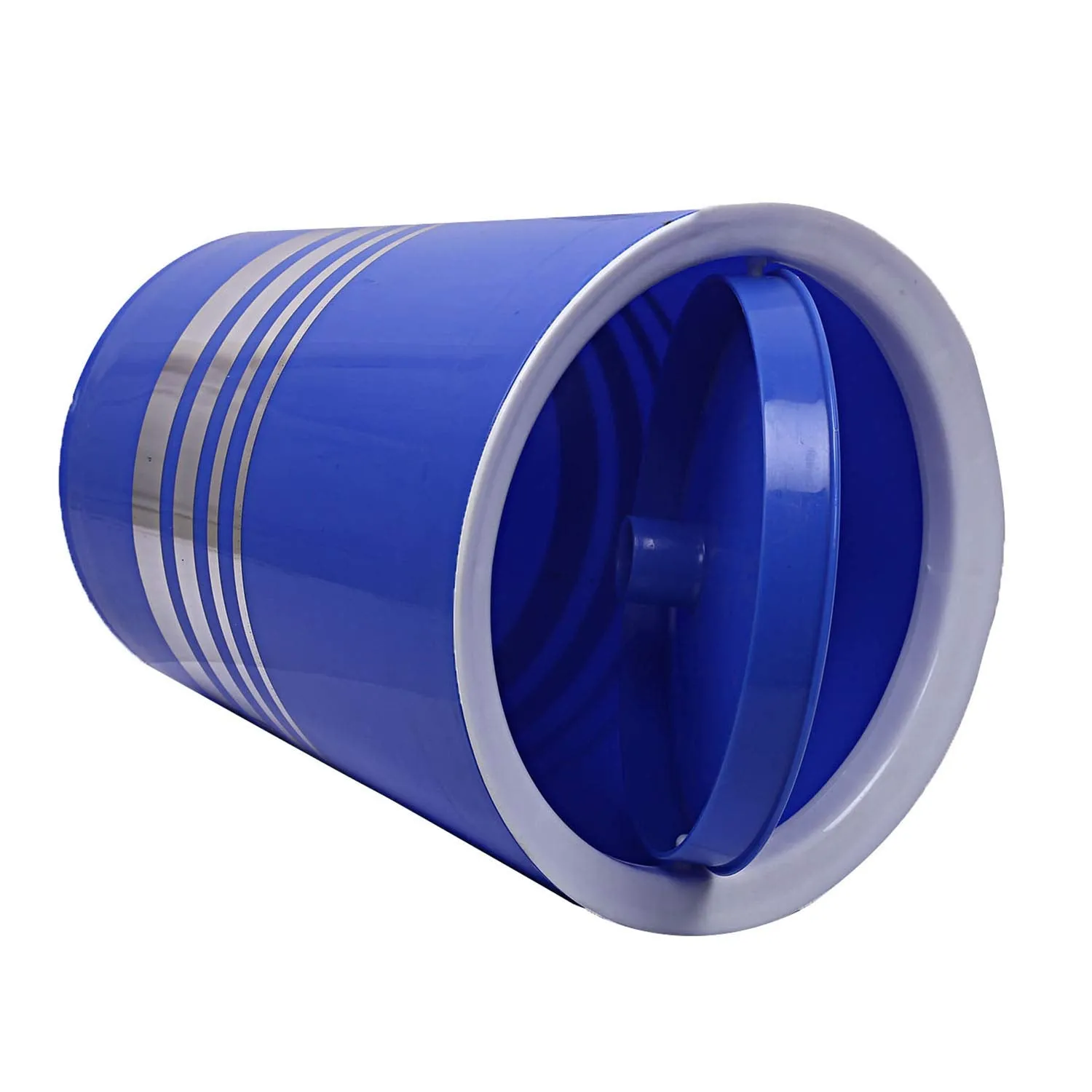Kuber Industries Plastic Swing Lid Garbage Waste Dustbin, 5 Liters (Blue) - CTKTC22844