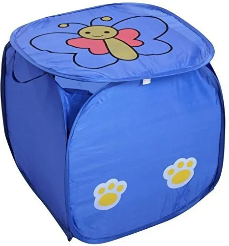 Kuber Industries Polyester 2 Piece Square Laundry Bag/Basket (Multi)-CTKTC26069, Standard
