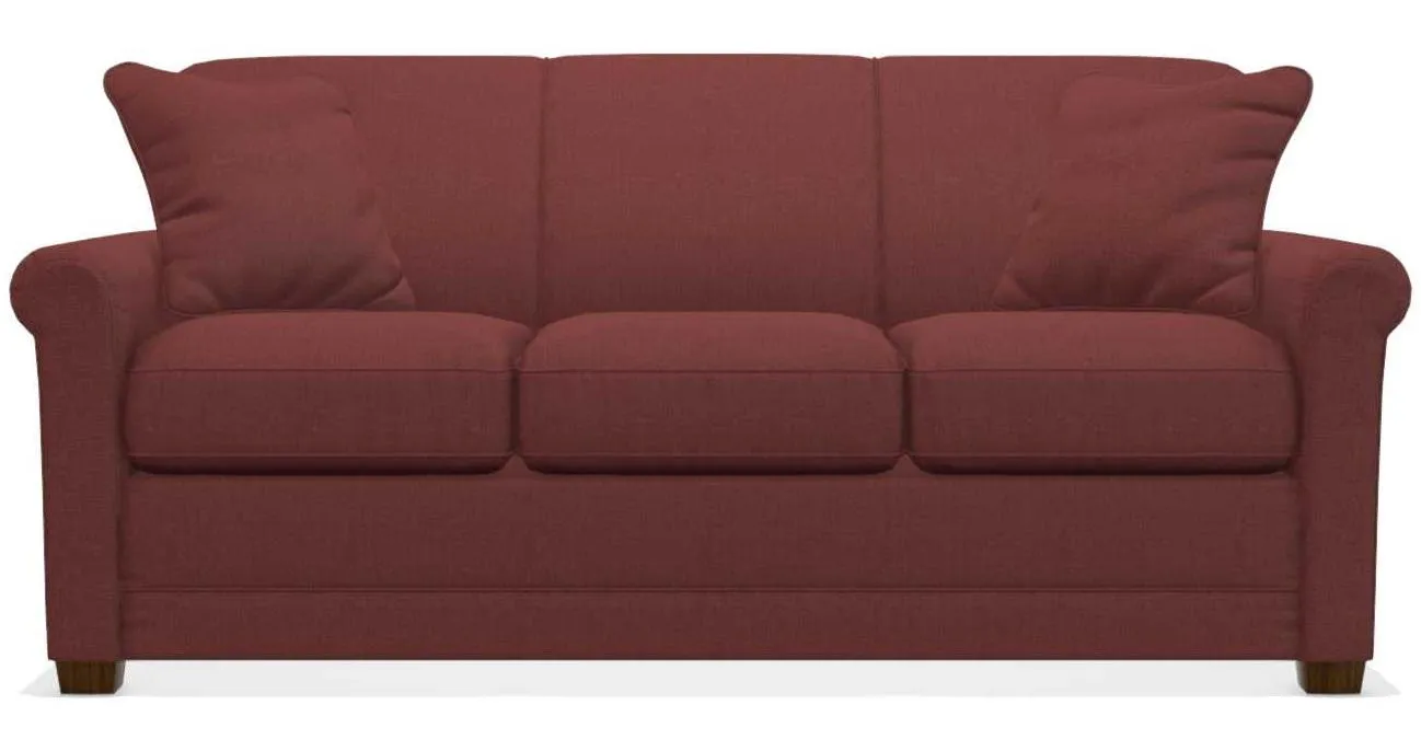 La-Z-Boy Amanda Merlot Premier Comfortï¿½ Queen Sleep Sofa