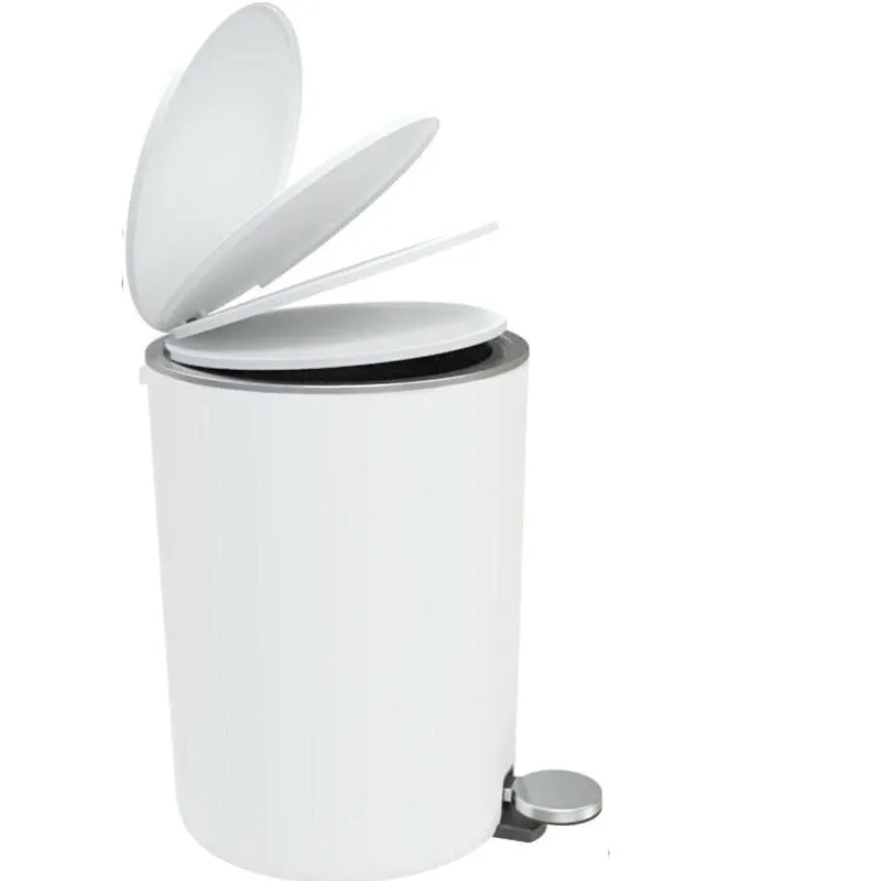Lenox Pedal Bin 5L White