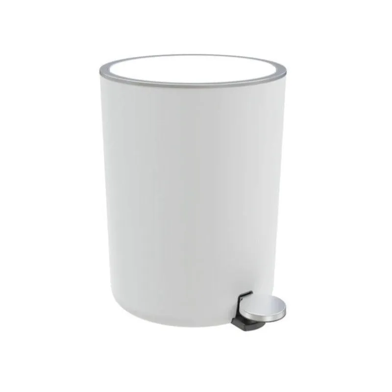 Lenox Pedal Bin 5L White