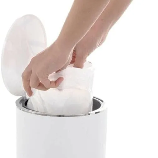 Lenox Pedal Bin 5L White