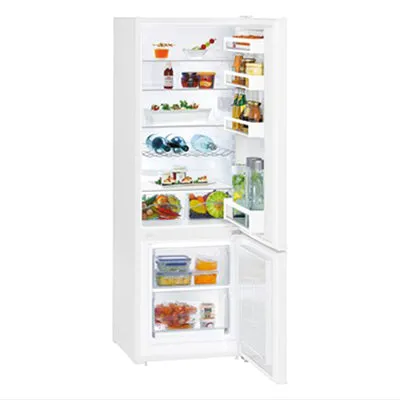 Liebherr 161.2x55CM Smart Frost Freestanding Fridge Freezer - White | CUE-2831