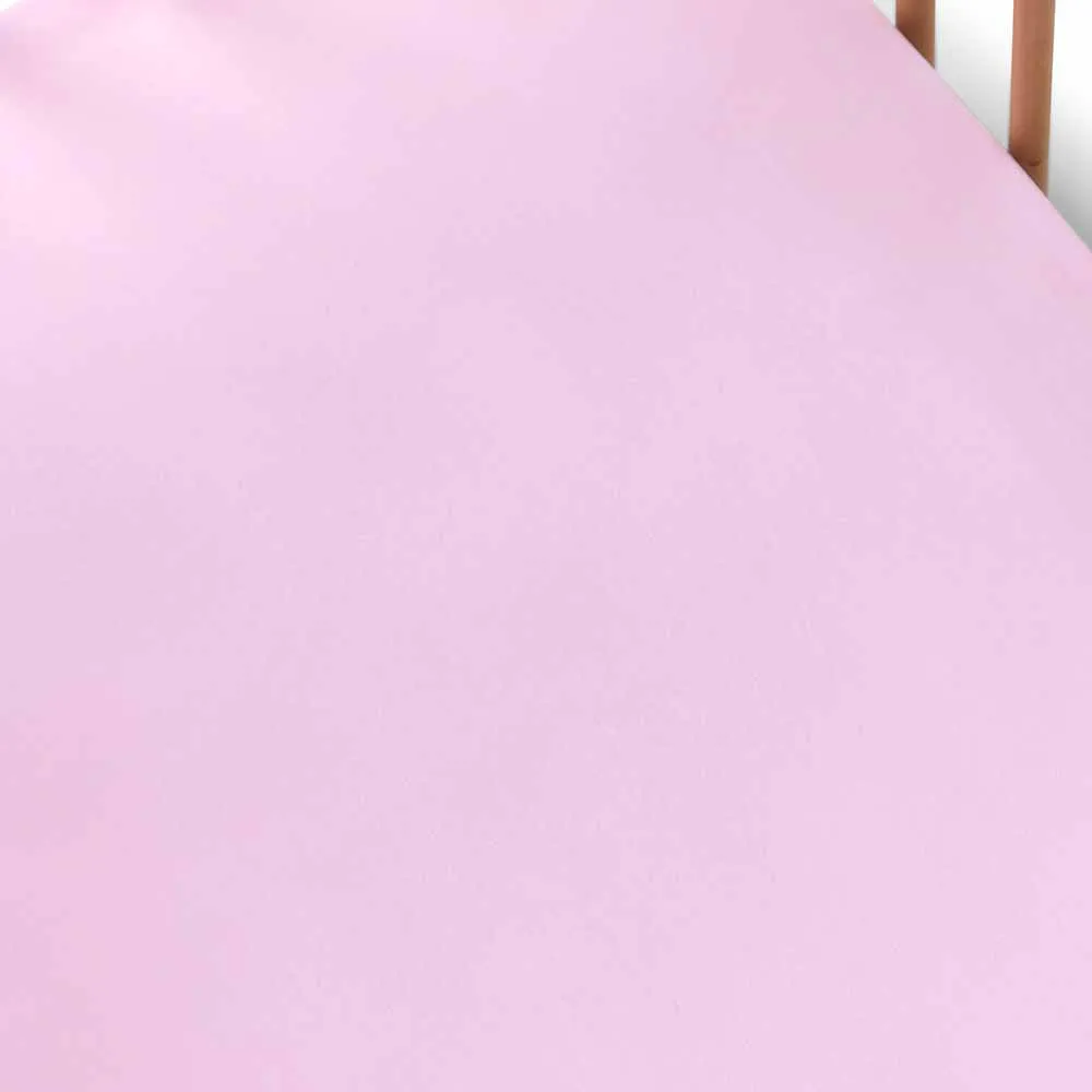 Lilac Organic Fitted Cot Sheet