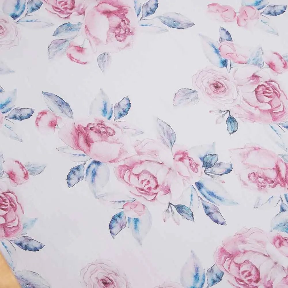 Lilac Skies Organic Fitted Cot Sheet
