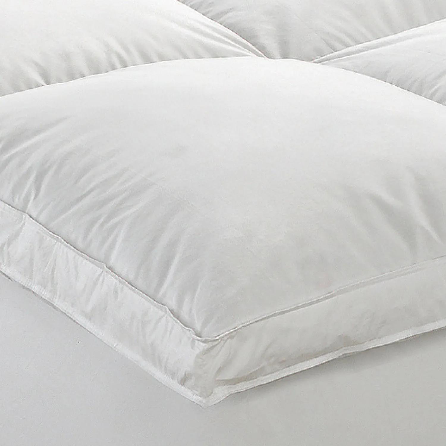 Luxury 2" Loft White Down Plush Feather Bed