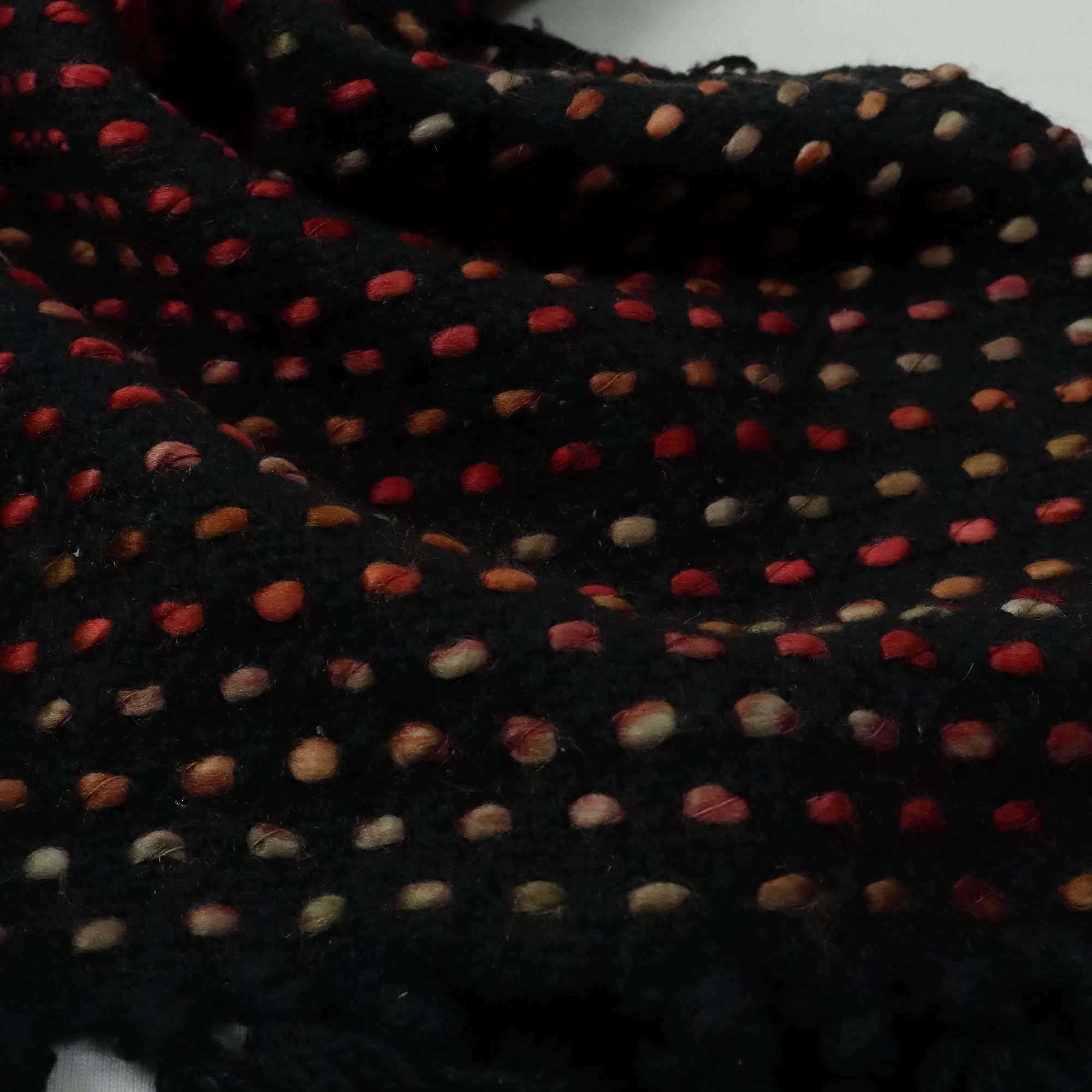 Luxury Black Cotton Throws For Couch | Living Room