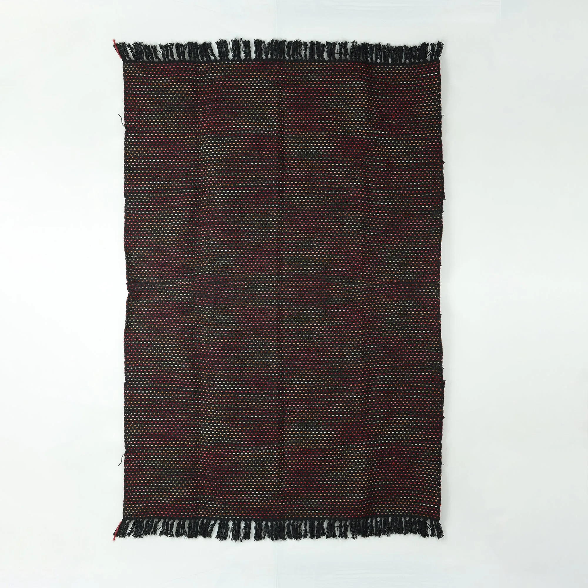 Luxury Black Cotton Throws For Couch | Living Room