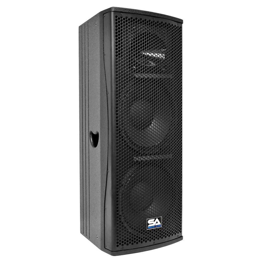 Magma-212 - Premium Dual 12" Full Range / Bi-Amp 2-Way Loudspeaker Cabinet