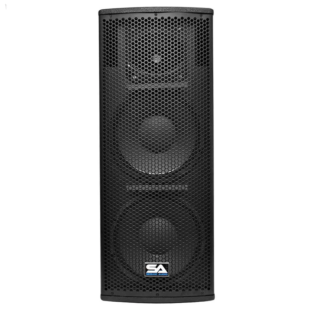 Magma-212 - Premium Dual 12" Full Range / Bi-Amp 2-Way Loudspeaker Cabinet
