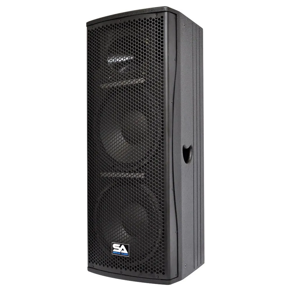 Magma-212 - Premium Dual 12" Full Range / Bi-Amp 2-Way Loudspeaker Cabinet