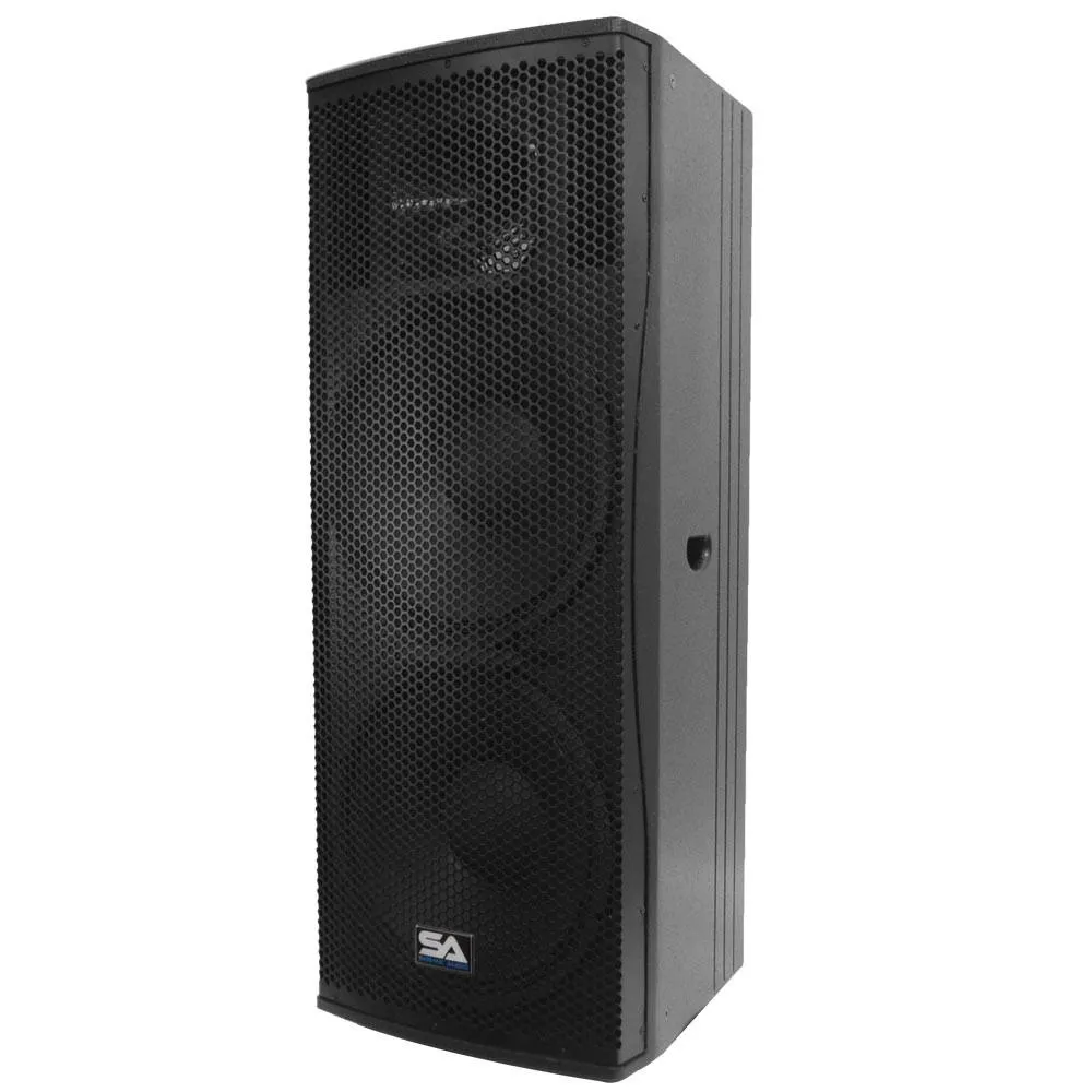 Magma-215 - Pair of  Premium Dual 15" Full Range / Bi-Amp 2-Way Loudspeaker Cabinets