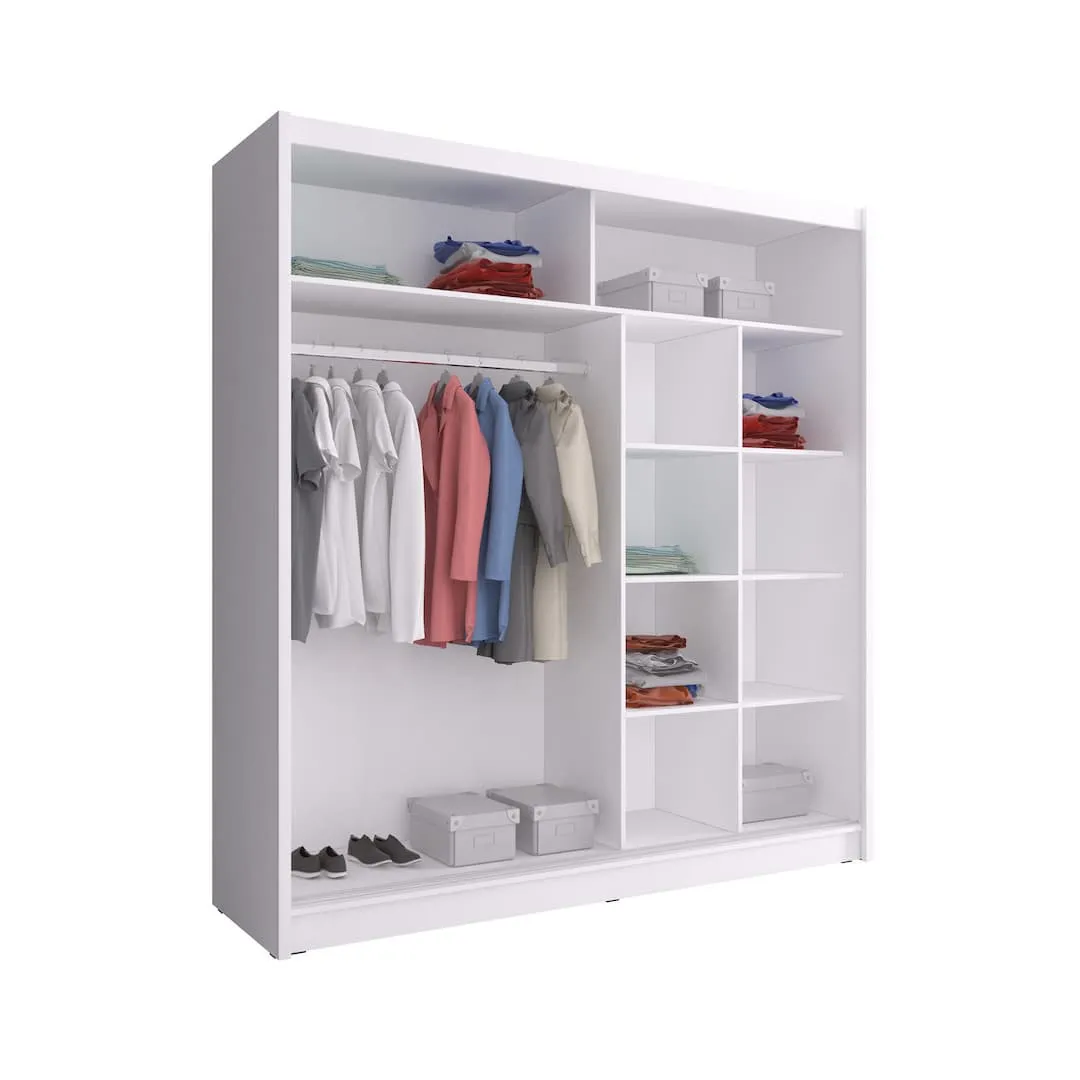 Maja I Sliding Door Wardrobe 200cm