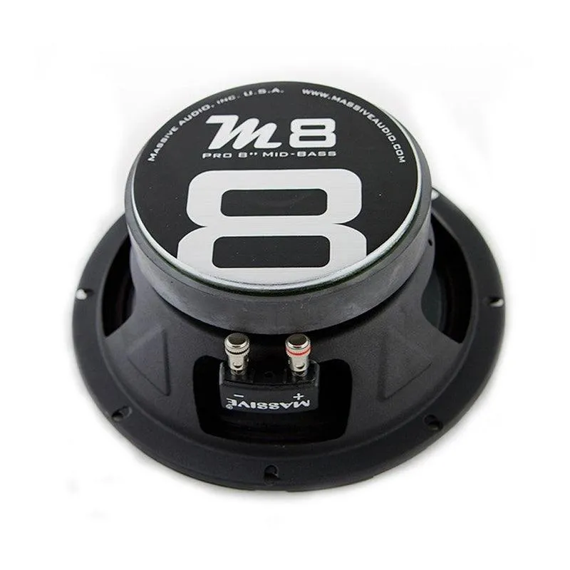 Massive Audio M8 150 Watt 8-Ohm Mid-Range Speaker