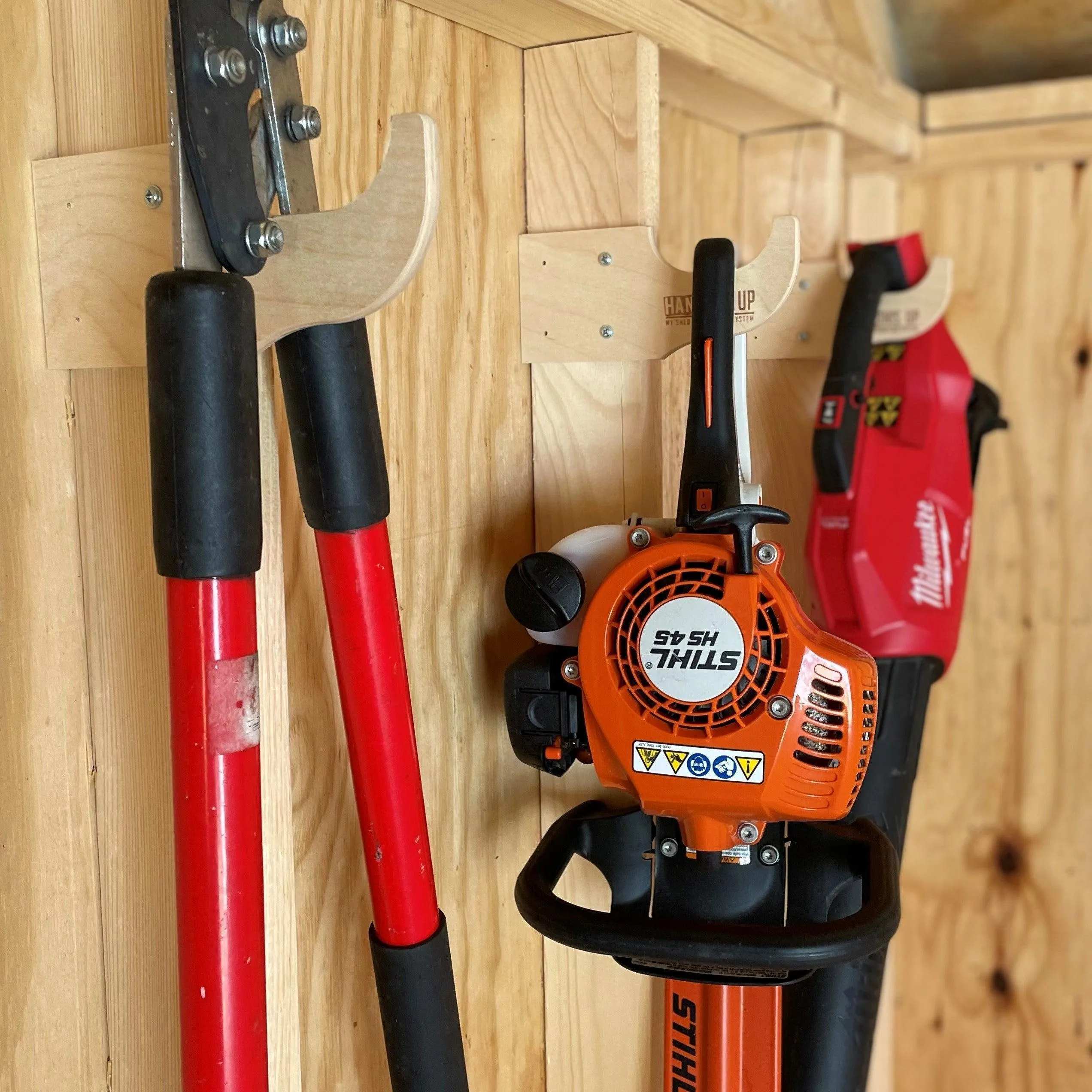 MAX SHED ORGANIZATION KIT | Storage Yard Garded Shed,  Sheds For Sale, Yard Tool Organizer, Garden Tool Storage, Yard tool Rack, Shed Accessories