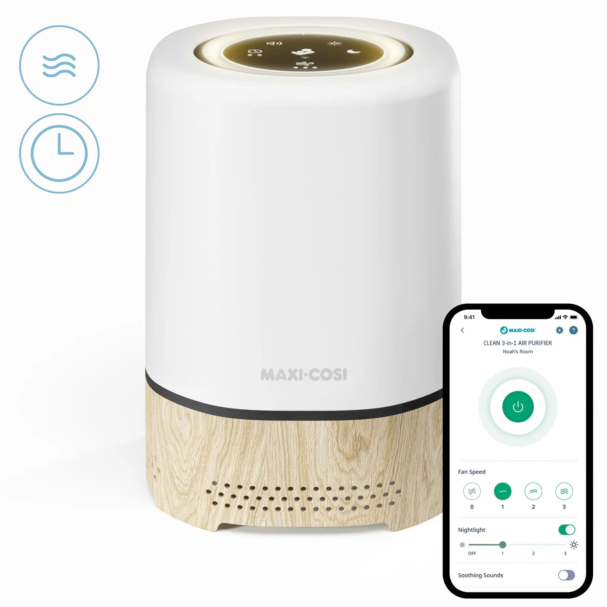 Maxi Cosi Clean 3-in-1 Air Purifier