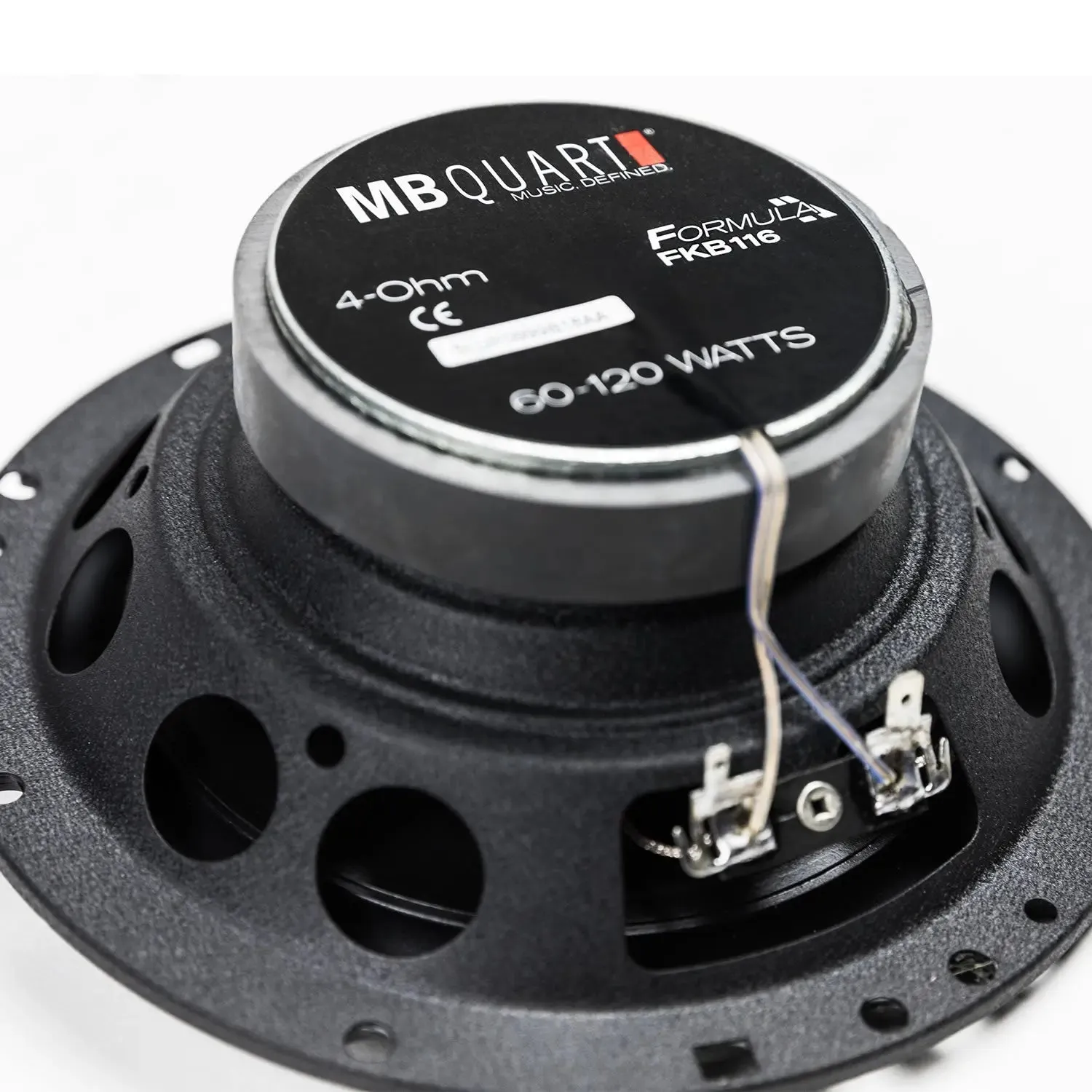 MB Quart FKB116 Formula -  6.5 Inch 2-Way Coaxial Speakers - 120W