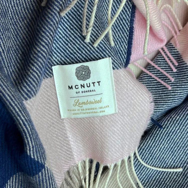 Merino Lambswool Throw - Chic - McNutt