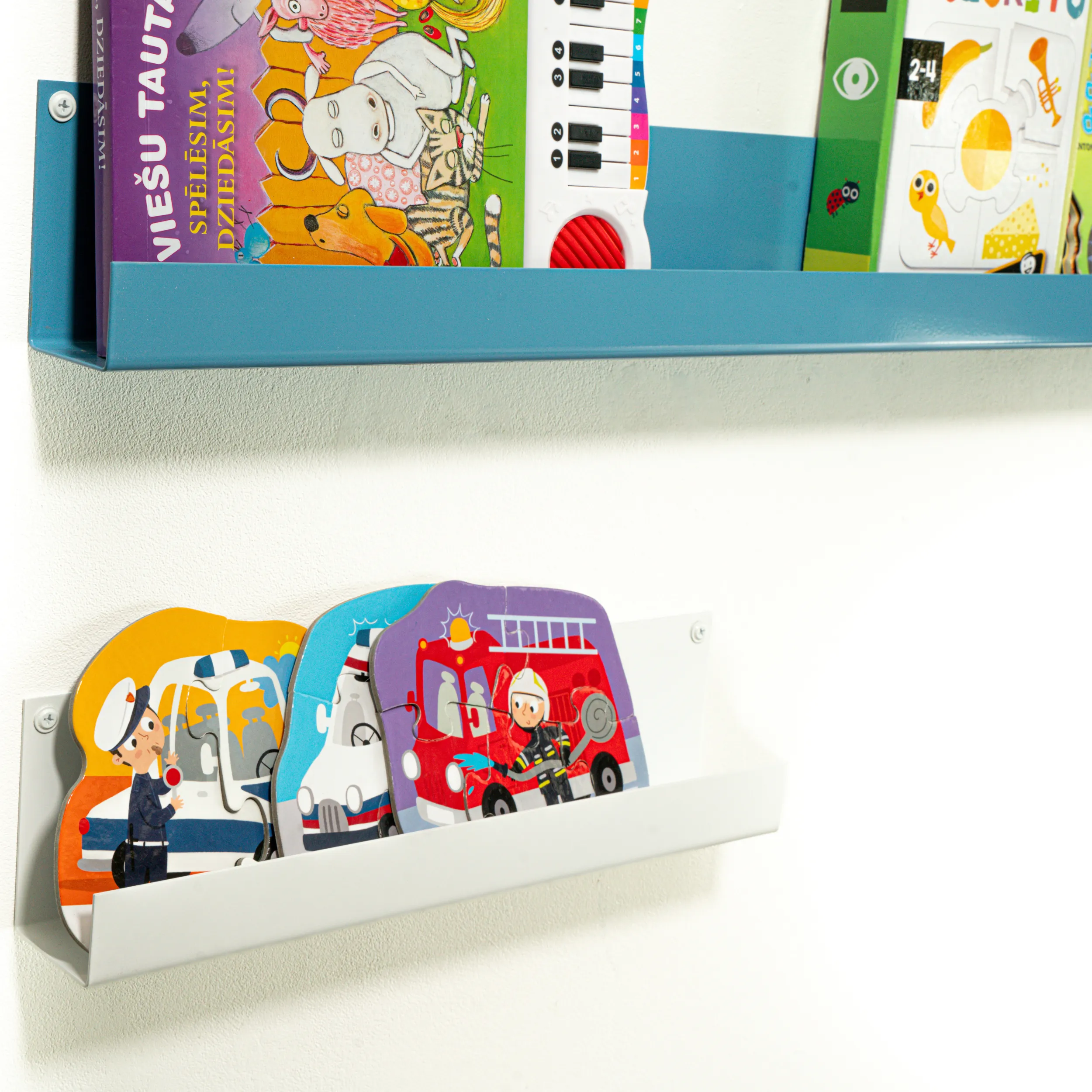 Metal Bookshelves for Nursery/ Kids Room