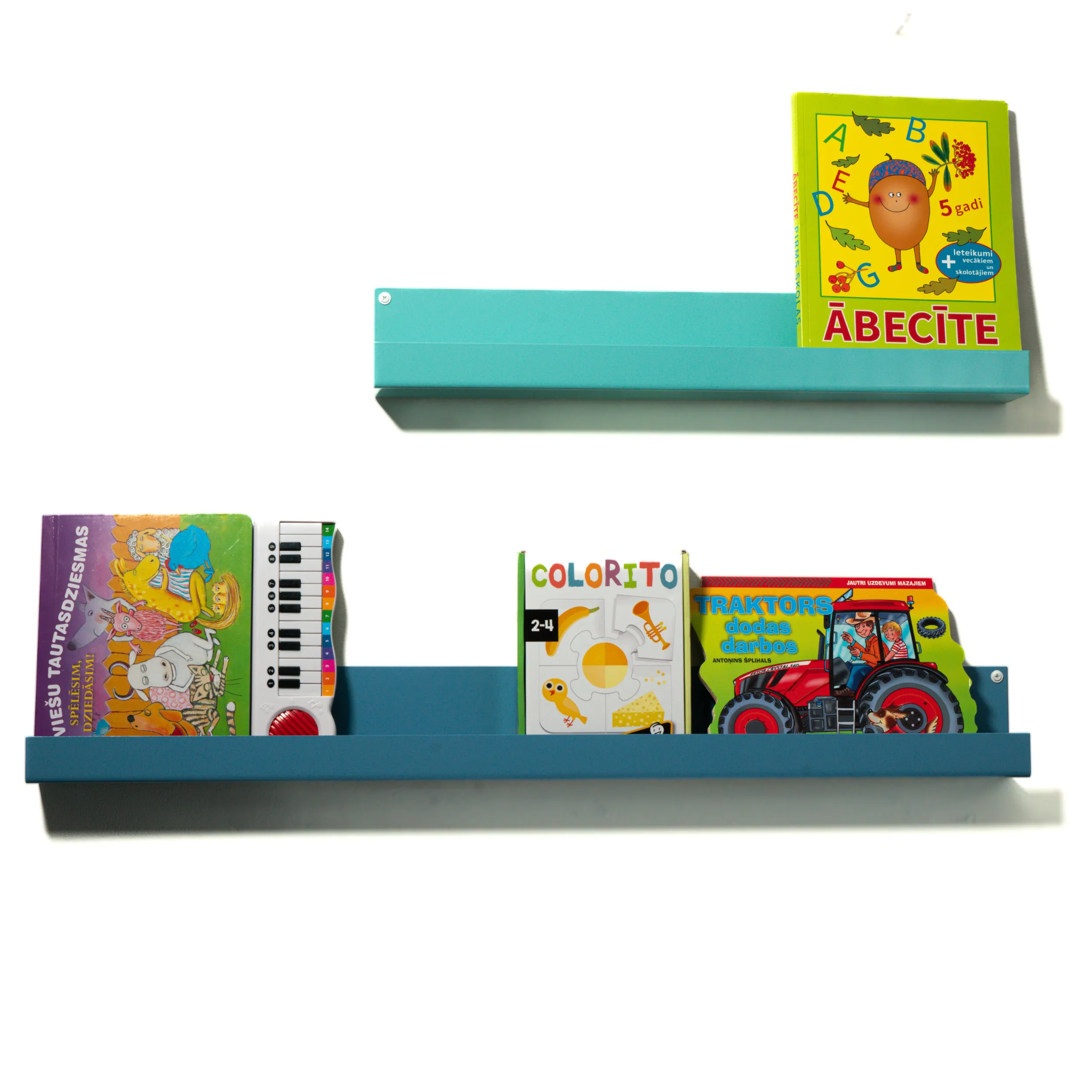 Metal Bookshelves for Nursery/ Kids Room