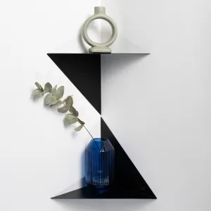 Metal Corner Shelves Diamond (Set of 2)