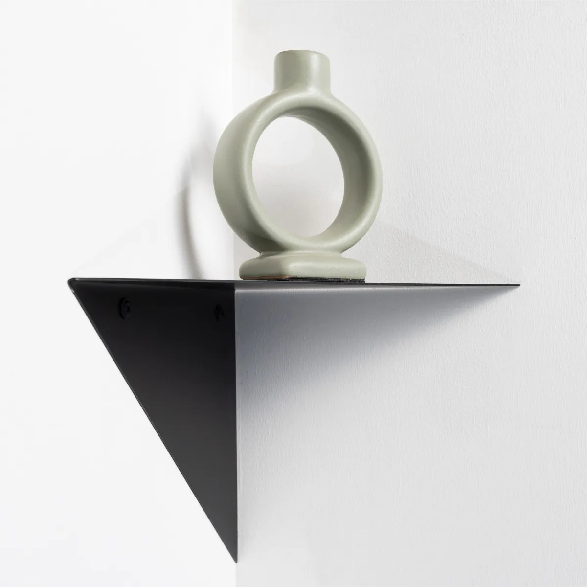 Metal Corner Shelves Diamond (Set of 2)