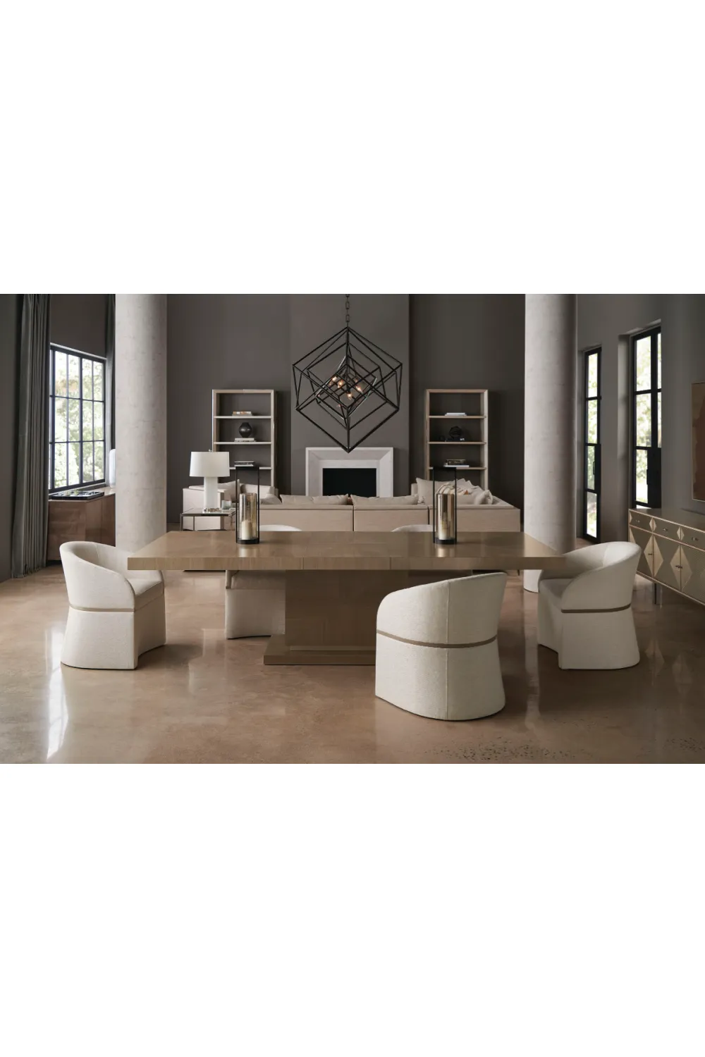Minimalist End Table | Caracole Quadrant