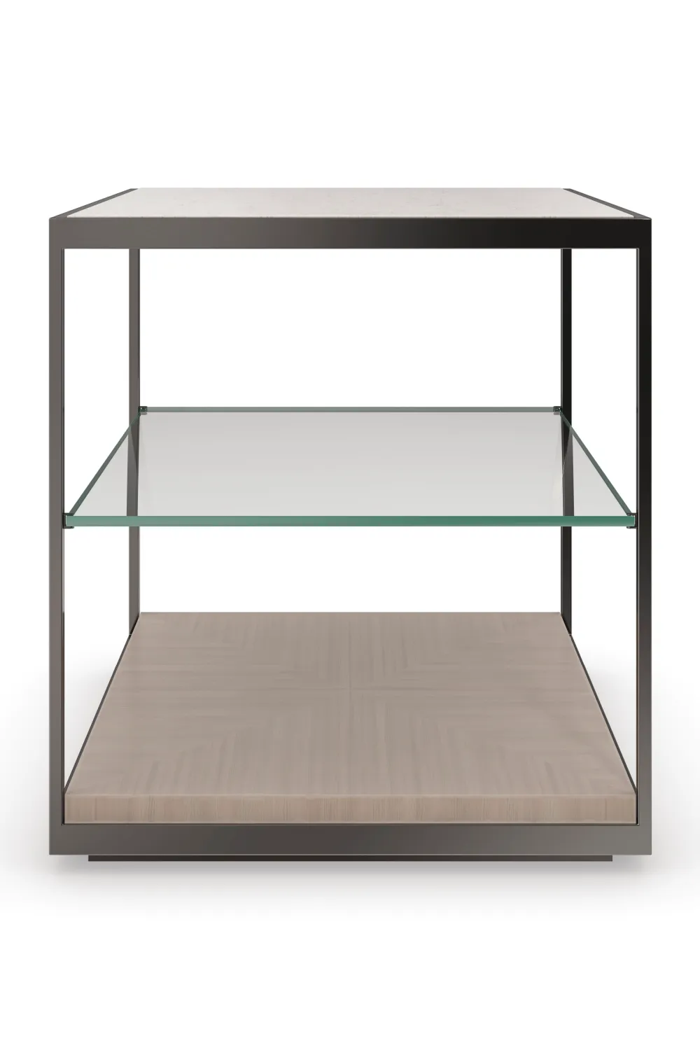 Minimalist End Table | Caracole Quadrant