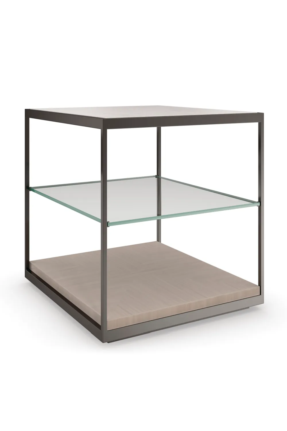 Minimalist End Table | Caracole Quadrant
