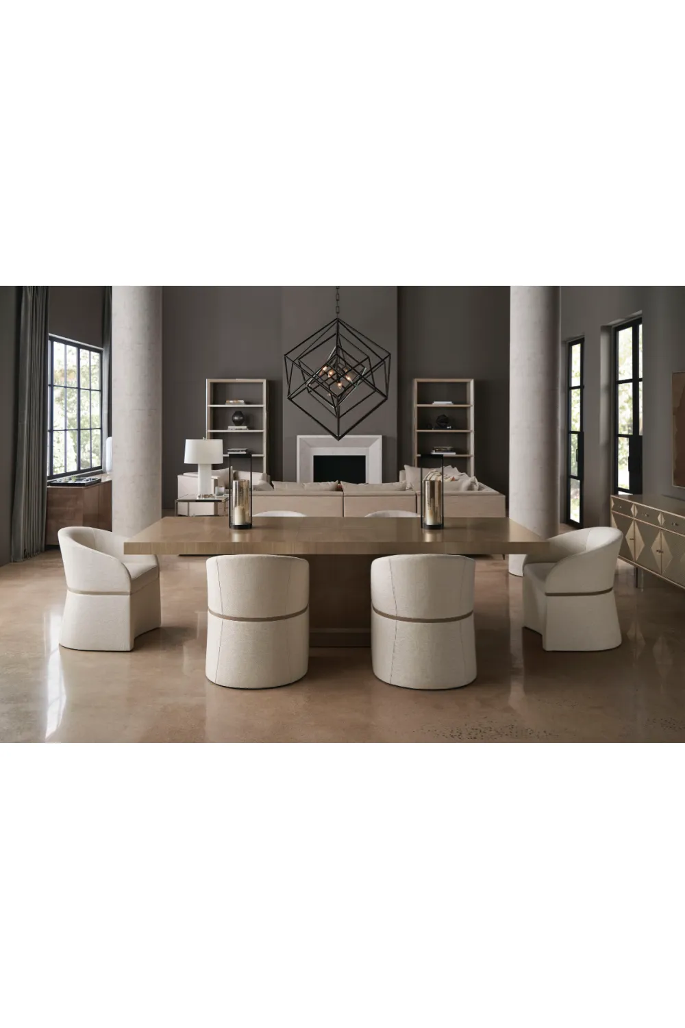 Minimalist End Table | Caracole Quadrant