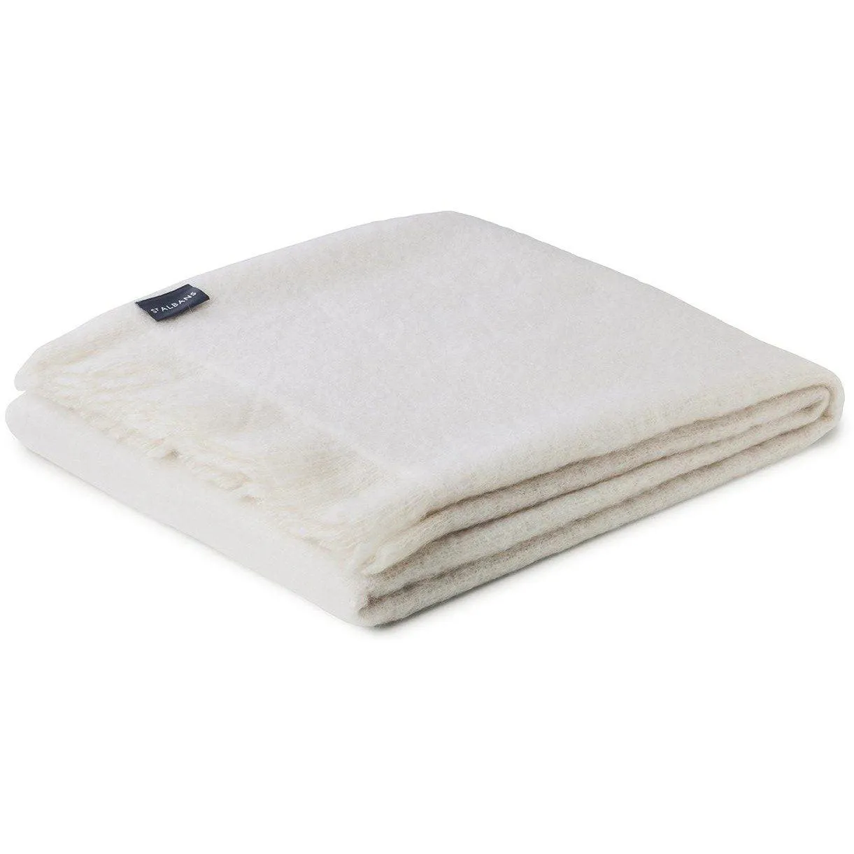 Mohair Powder Throw