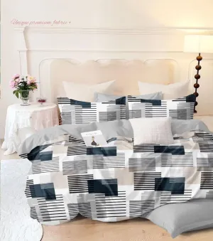 Most Viral King Size Elastic Fitted Light Shade Double Bed Premium Bedsheet