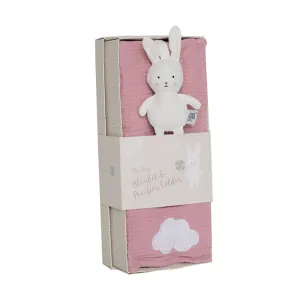 My First Blanket and Bunny Pacifier' Gift Set